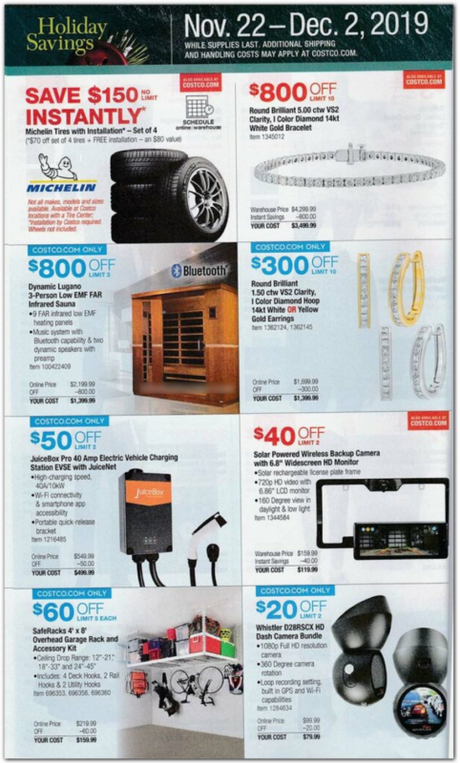 Folleto de ofertas Costco Black Friday 2019 (+ Qué vale la pena comprar) 💲📱 Costco viernes negro (22)