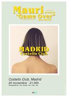 Concierto de Mauri en Costello Club Concierto de Mauri en Costello Club