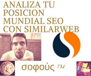 SEO: análisis de posición mundial con la herramienta de SimilarWeb