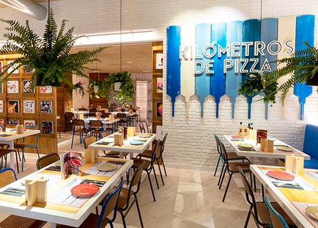 Nuevo Kilómetros de Pizza en el centro comercial Heron Diversia de Alcobendas