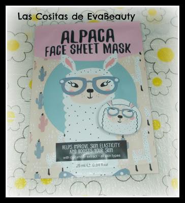 Mascarilla facial tissú Alpaca Sence Beauty Mascarilla facial tissú Alpaca Sence Beauty