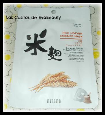 Mascarilla facial tissu arroz de Mitomo Mascarilla facial tissu arroz de Mitomo