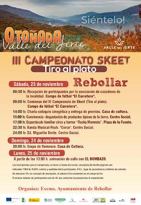 REBOLLAR. III CAMPEONATO DE SKEET REBOLLAR. III CAMPEONATO DE SKEET