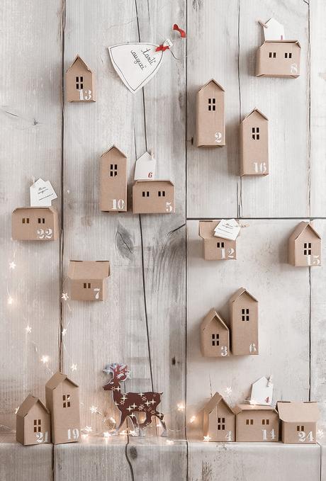 Ideas DIY calendario adviento - Navidad