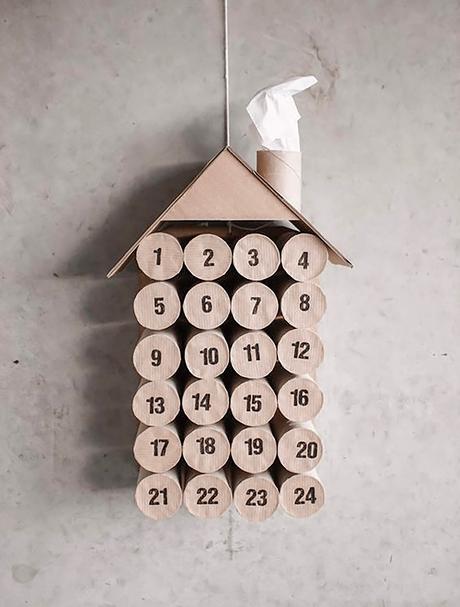 Ideas DIY calendario adviento - Navidad