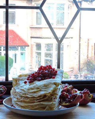 Crepes con Granadas