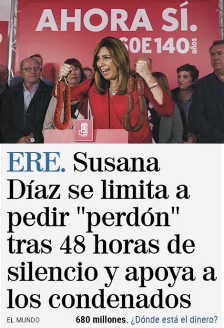 Susana Díaz pide perdón 48 horas después de publicada la sentencia del caso ERE