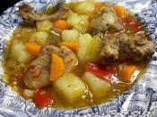 Caldereta conejo, manera