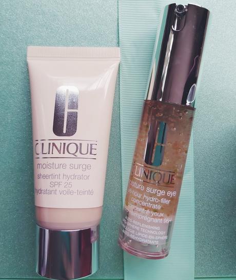 Sheertint hydrator y Moisture Surge ojos, los lanzamientos de Clinique.
