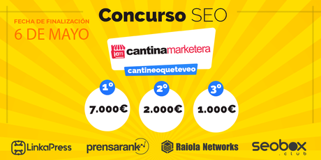 CantineoQueTeVeo Cupones descuento del Concurso SEO