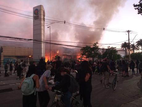 Una observación sobre el incendio del Mall de Quilicura