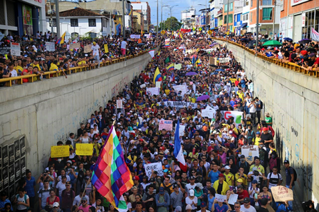 Paro nacional en Colombia: la mayor ola de protestas contra Iván Duque (+ Fotos) Paro nacional en Colombia: la mayor ola de protestas contra Iván Duque (+ Fotos)