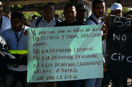 Paro nacional en Colombia: la mayor ola de protestas contra Iván Duque (+ Fotos) Paro nacional en Colombia: la mayor ola de protestas contra Iván Duque (+ Fotos)