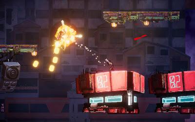 Ensalada de tiros de neón en Black Future '88 para Switch y ordenadores Ensalada de tiros de neón en Black Future '88 para Switch y ordenadores