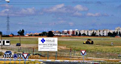 Solar del nuevo Hospital de Fuenlabrada