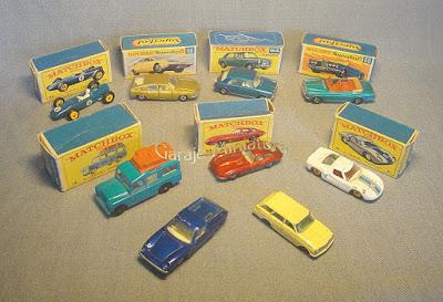 Los autos ingleses de Matchbox Los autos ingleses de Matchbox
