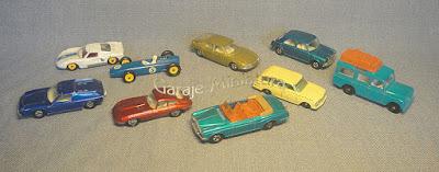 Los autos ingleses de Matchbox