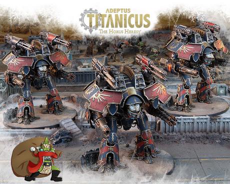 Armas opcionales para el caparazón del Warlord en FW