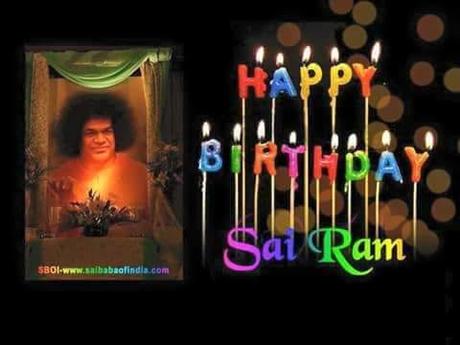 FELIZ 94 CUMPLEAÑOS BHAGAVAN SRI SATHYA SAI BABA