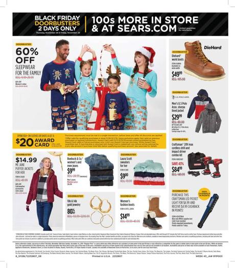 Folleto de ofertas Sears Black Friday 2019 (+ Mejores OFERTAS) 💲👕👟👗 Sears Black Friday anuncio (16)