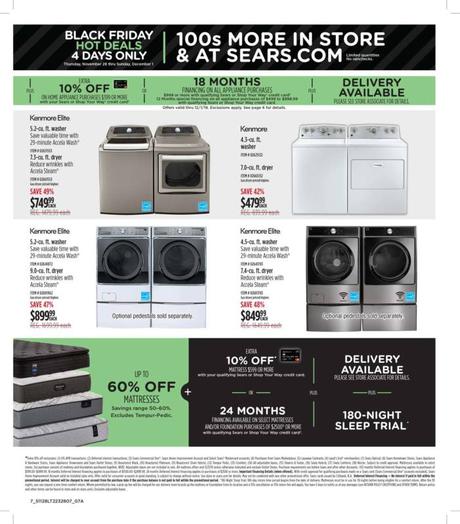 Folleto de ofertas Sears Black Friday 2019 (+ Mejores OFERTAS) 💲👕👟👗 Sears Black Friday anuncio (15)