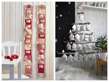 Prepara tu Navidad: Calendarios de Adviento DIY