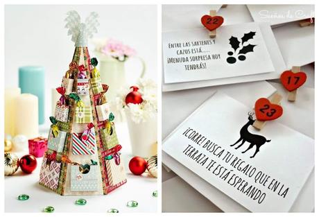 Prepara tu Navidad: Calendarios de Adviento DIY
