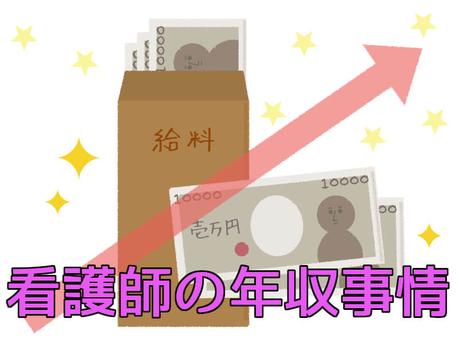 看護師の年収&転職。 看護師の年収&転職。
