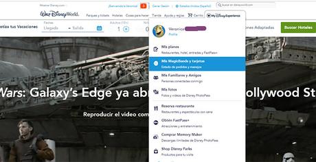 Enlazar entradas Disney a tu MagicBand
