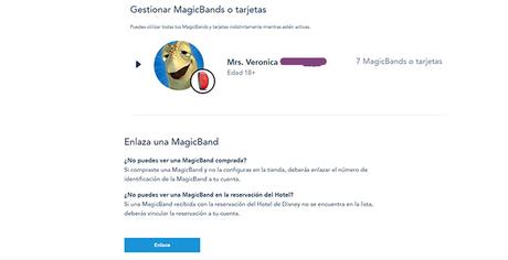 Enlazar entradas Disney a tu MagicBand
