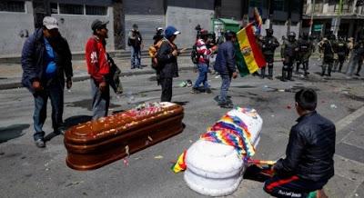 El chapucero golpe de Estado boliviano, con la Biblia y la espada. (Notas para entender la crisis política y social del país) El chapucero golpe de Estado boliviano, con la Biblia y la espada. (Notas para entender la crisis política y social del país)