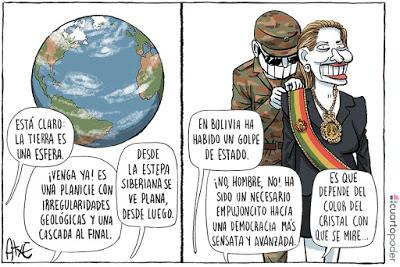El chapucero golpe de Estado boliviano, con la Biblia y la espada. (Notas para entender la crisis política y social del país) El chapucero golpe de Estado boliviano, con la Biblia y la espada. (Notas para entender la crisis política y social del país)