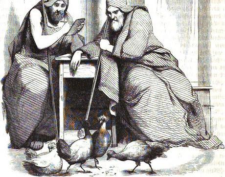 Los pollos de adivinación de la antigua Roma