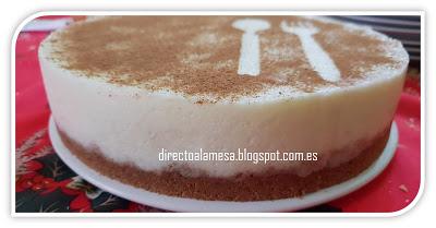 Tarta de arroz con leche