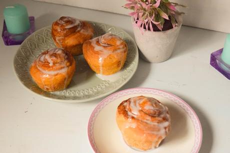 Rollos Veganos de Canela y Calabaza