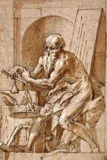 Pitágoras y Euclides en el Palacio Farnesio de Piacenza Pitágoras y Euclides en el Palacio Farnesio de Piacenza