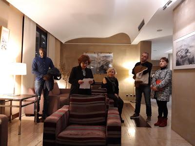 Fluir. Exposición en el Hotel Hesperia Zubialde de Bilbao. Ana Undurraga