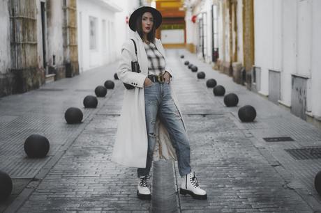 White Boots-how to style: Dr Martens + ideas cómo combinar botas