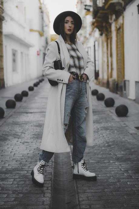 White Boots-how to style: Dr Martens + ideas cómo combinar botas