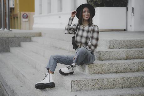 White Boots-how to style: Dr Martens + ideas cómo combinar botas