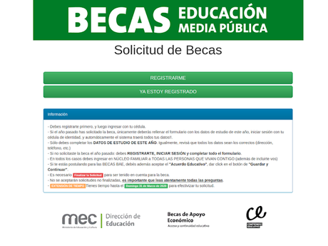 No te olvides de inscribirte a Becas Compromiso Educativo No te olvides de inscribirte a Becas Compromiso Educativo