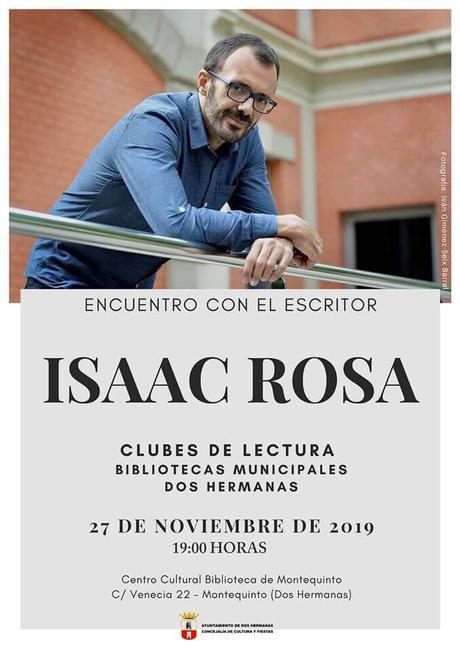 Encuentro literario con el escritor y periodista Isaac Rosa
