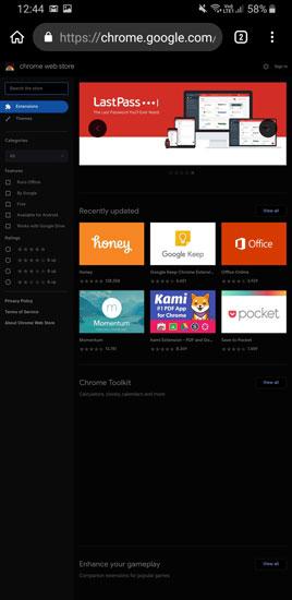Cómo usar las extensiones de Chrome en Android
