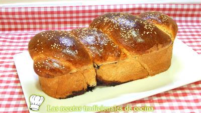 Receta fácil de bollo dulce relleno y esponjoso postre ideal para Navidad