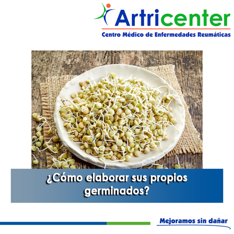 ¿Cómo elaborar sus propios germinados?