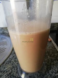 FLAN DE GALLETAS EN MICROONDAS