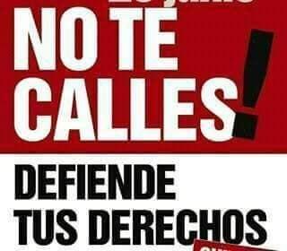 No me vais a callar ni debajo tierra .