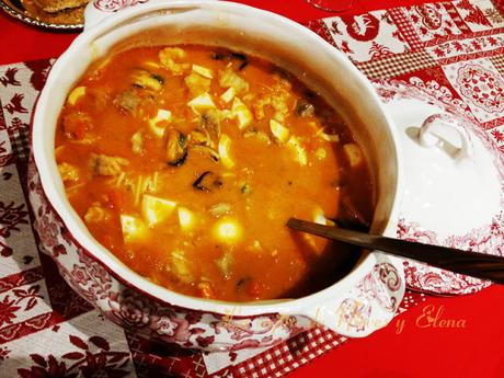 Sopa de marisco