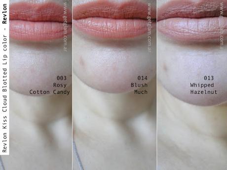 Los lanzamientos de Revlon Kiss: lip oil y cloud blotted.