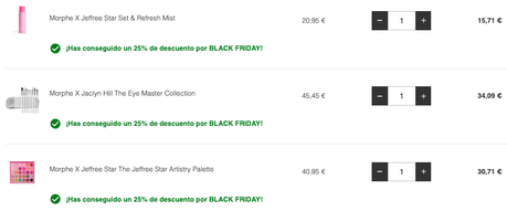 Super descuentos Black Friday en LookFantastic!